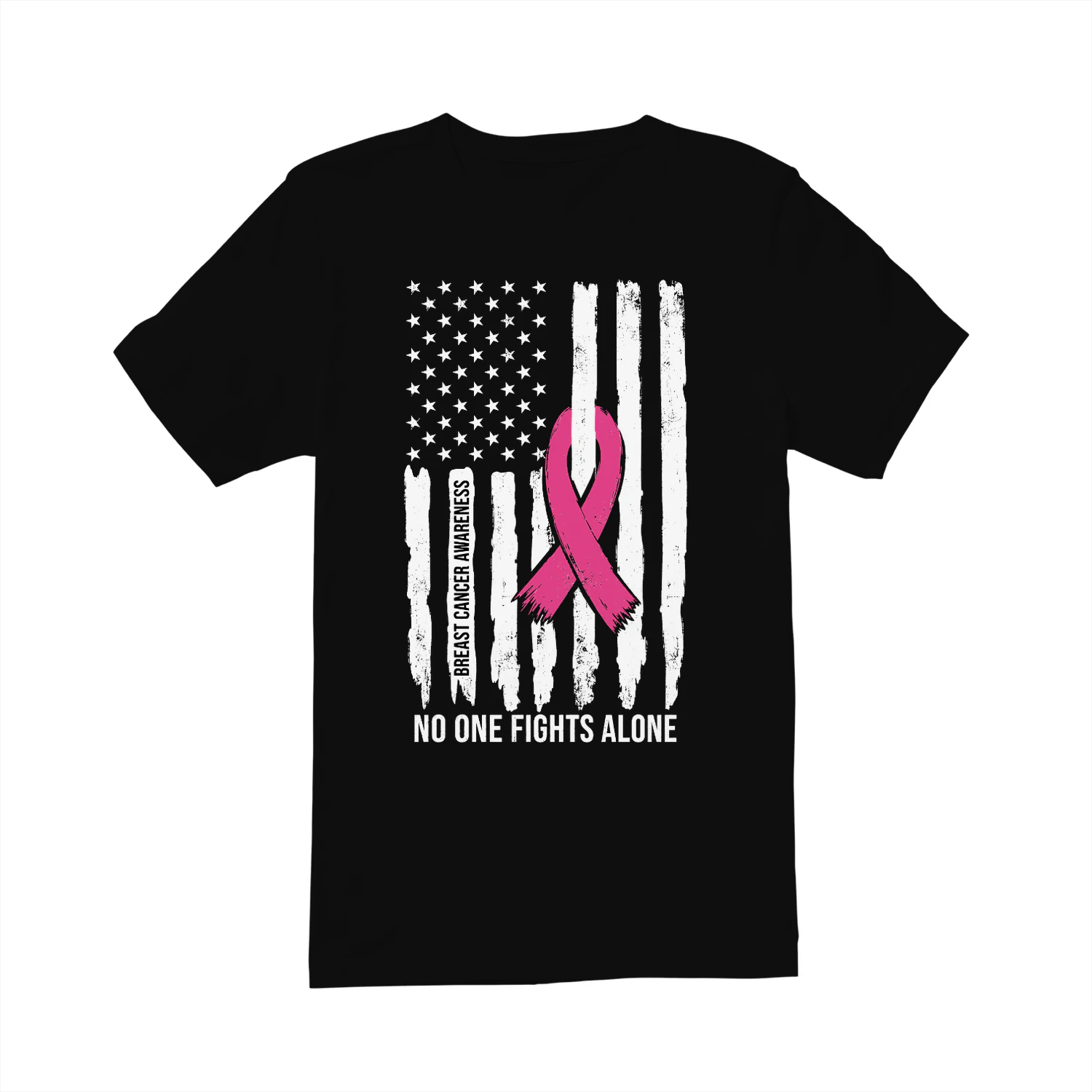 Breast Cancer Awareness Flag