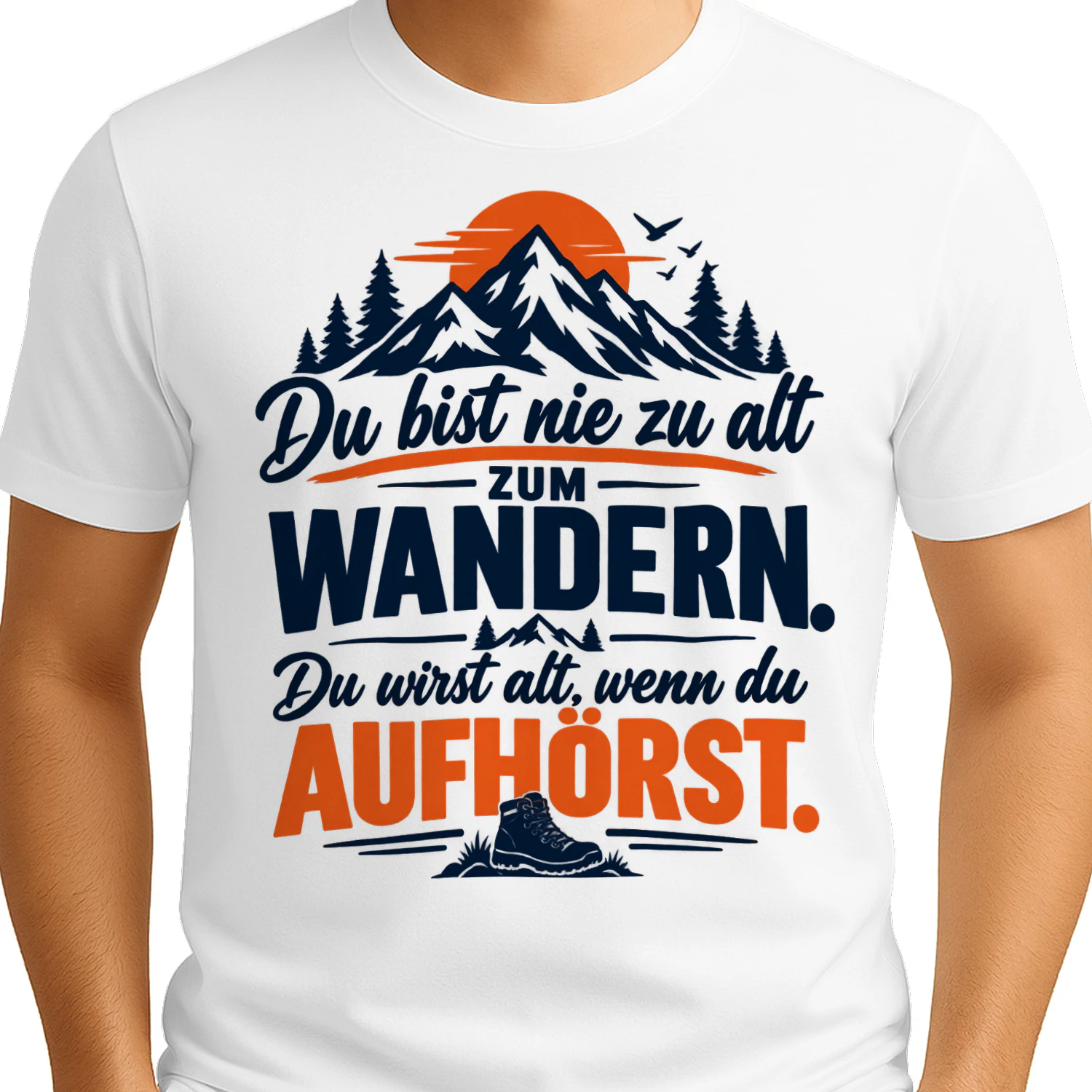 Du bist nie zu alt zum Wandern