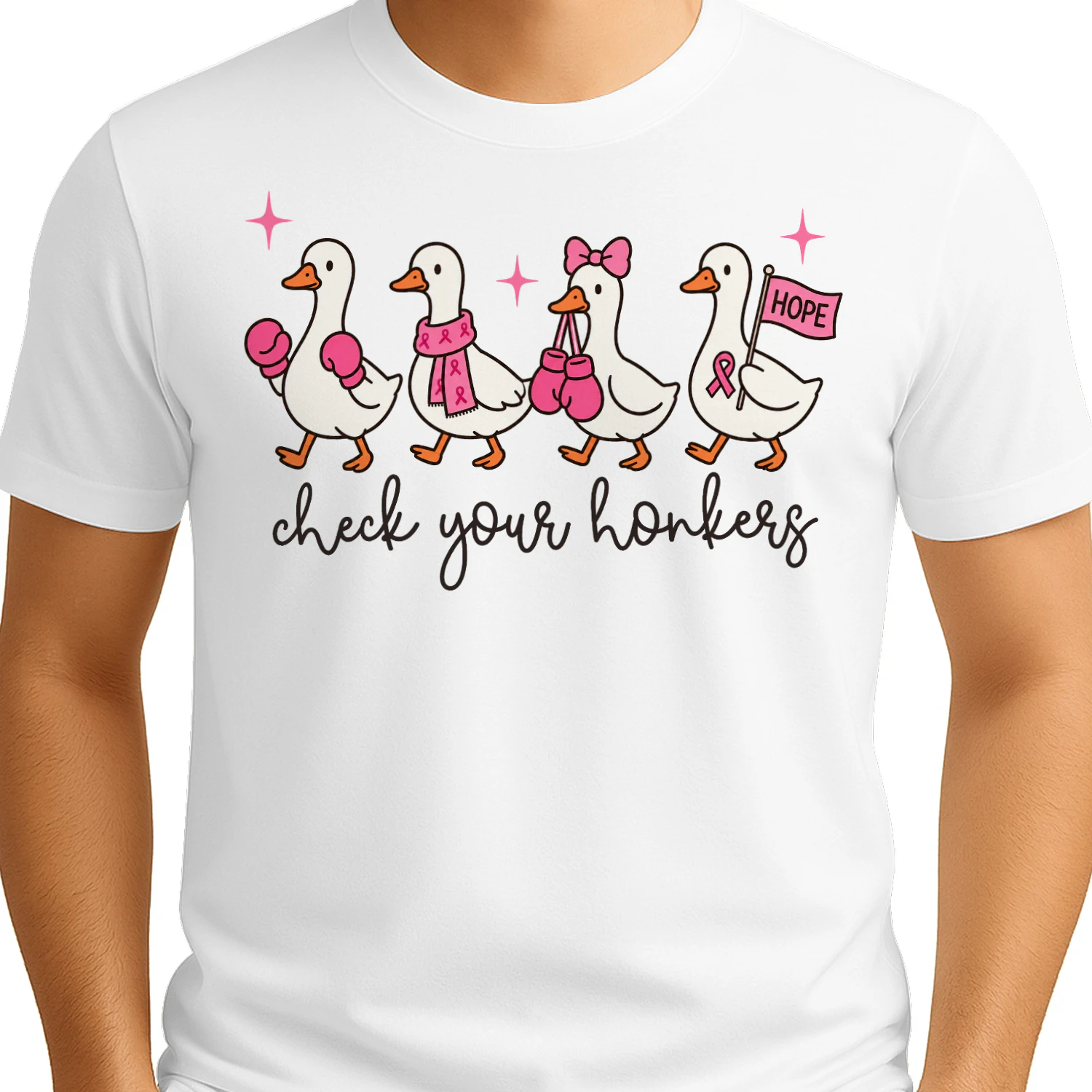Funny Goose Breast Cancer