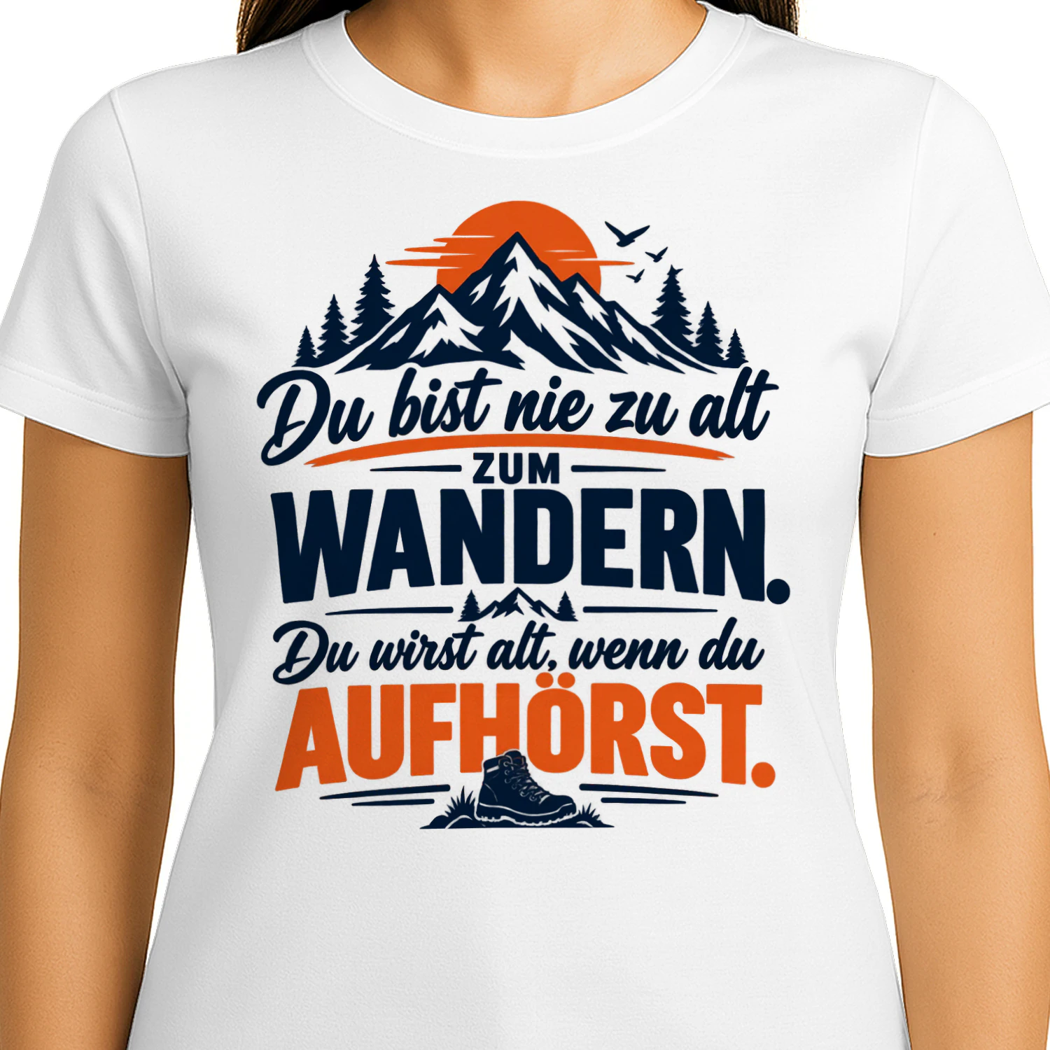 Du bist nie zu alt zum Wandern
