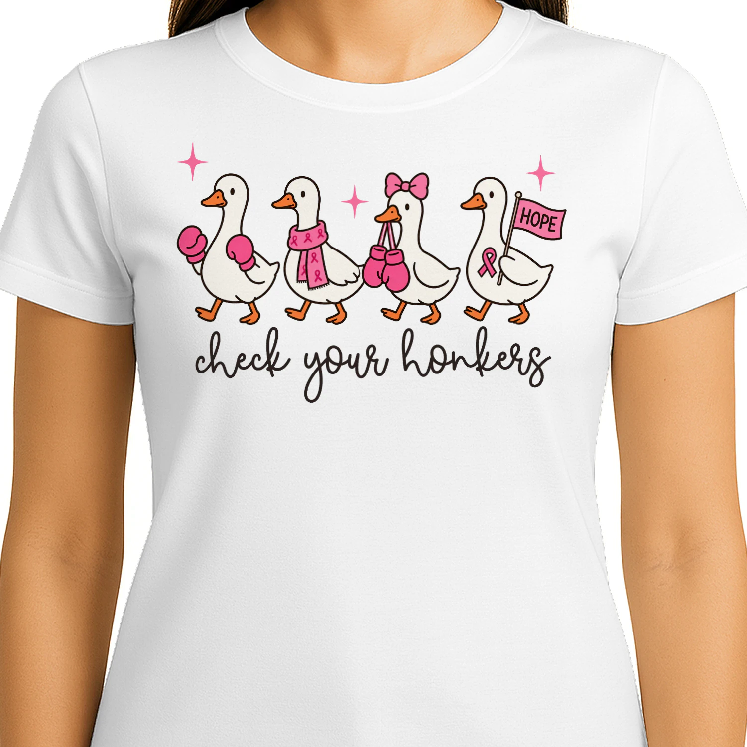 Funny Goose Breast Cancer