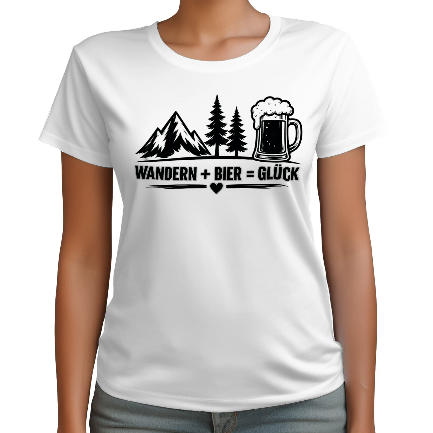 Wandern Bier Gluck
