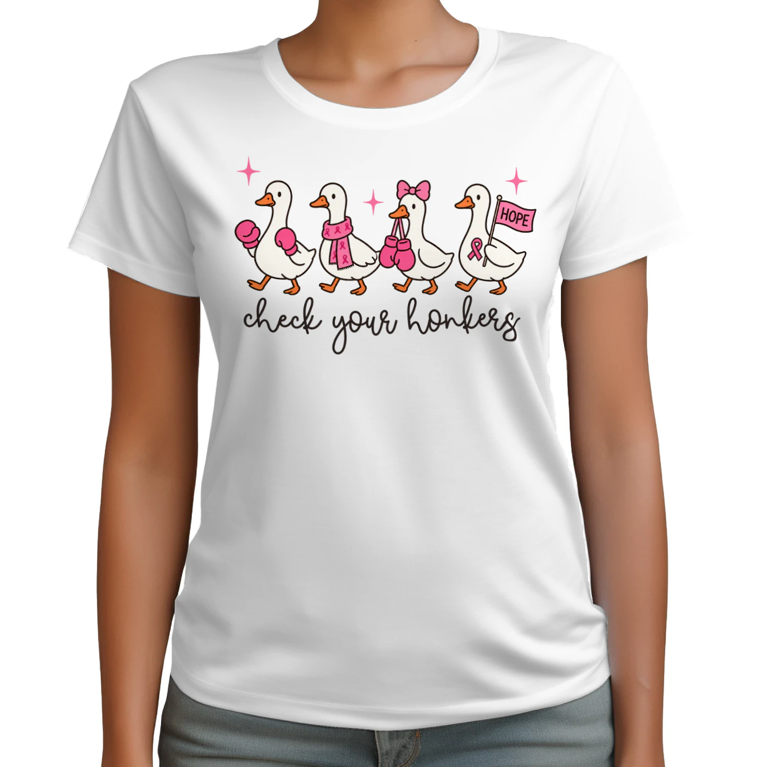 Funny Goose Breast Cancer