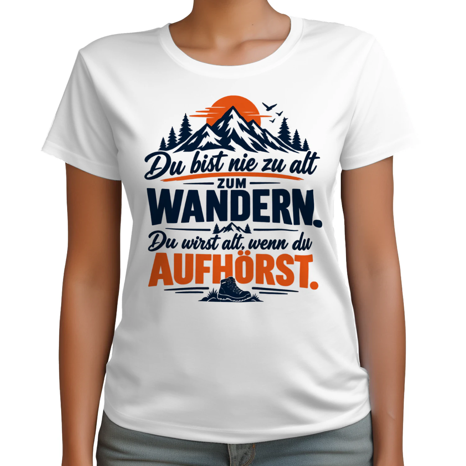Du bist nie zu alt zum Wandern