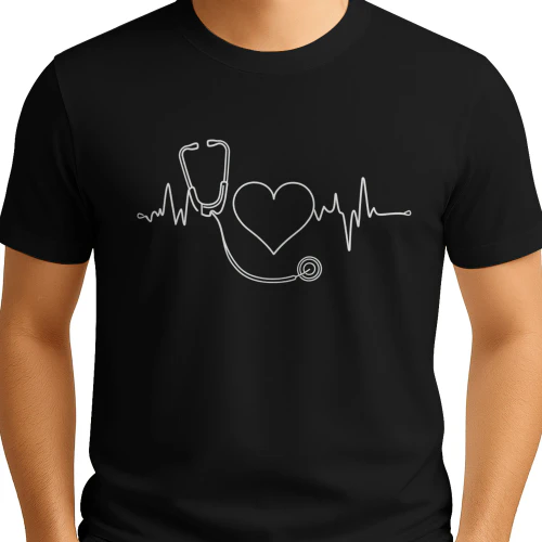 Heartbeat of a Nurse | Stethoscope Heart