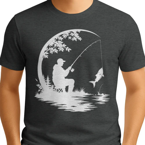 Gone Fishing by the Lake | Fisherman