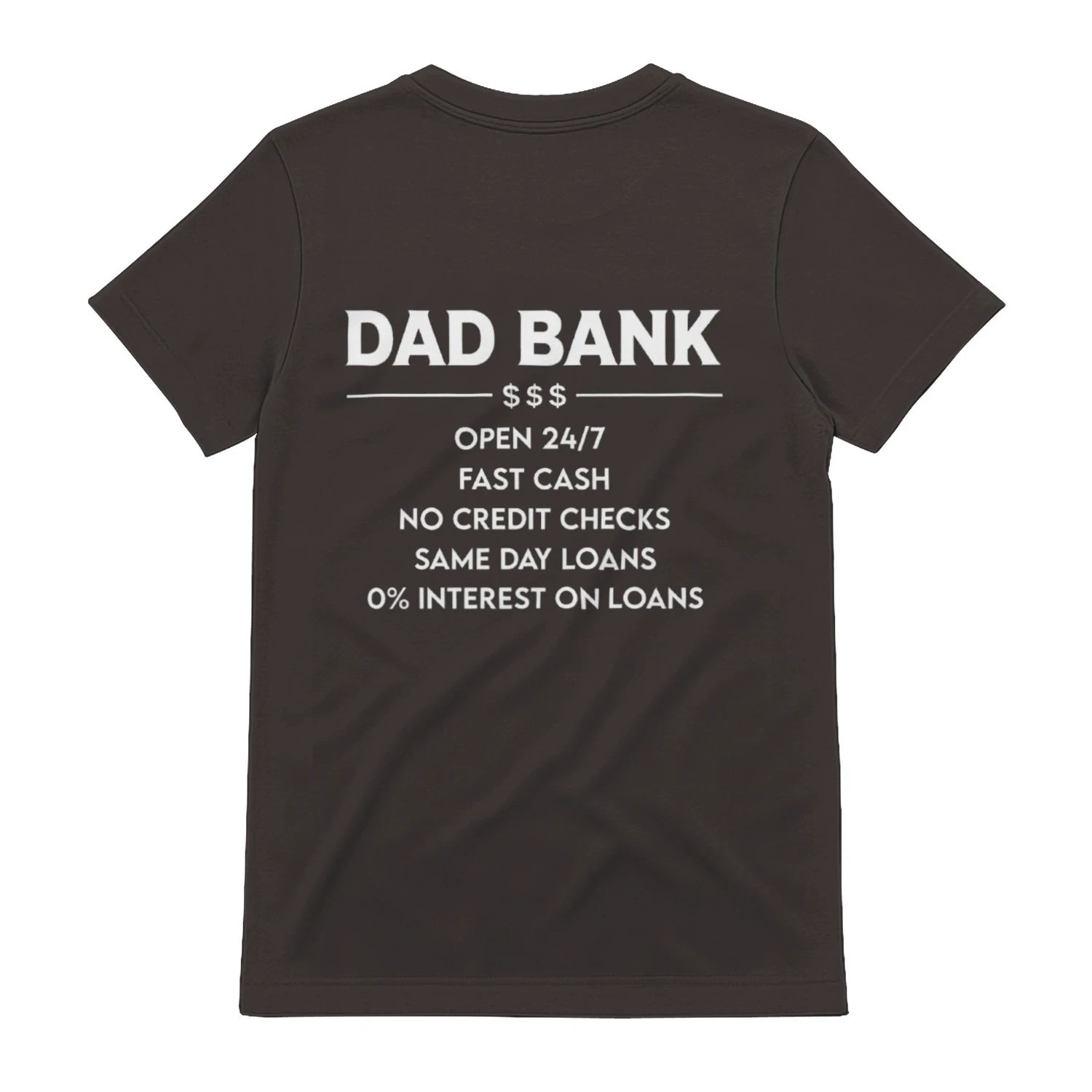 Dad Bank – Open 24/7 Funny Family Sign