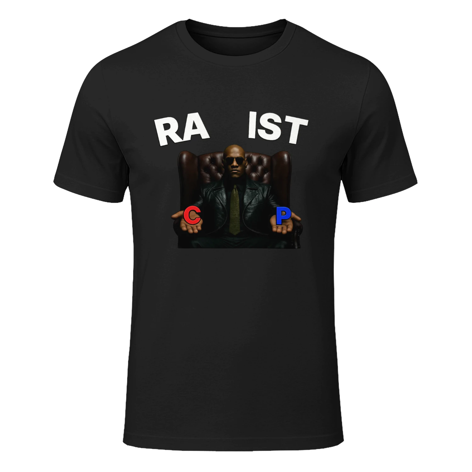 T-shirt Matrix . RA/PIST Choice Graphic – Bold Statement Design