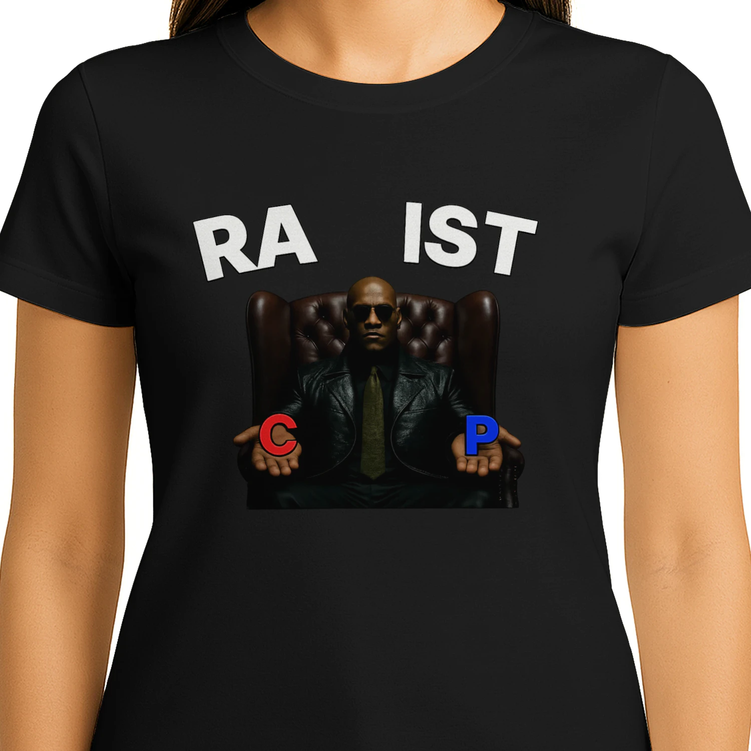 T-shirt Matrix . RA/PIST Choice Graphic – Bold Statement Design