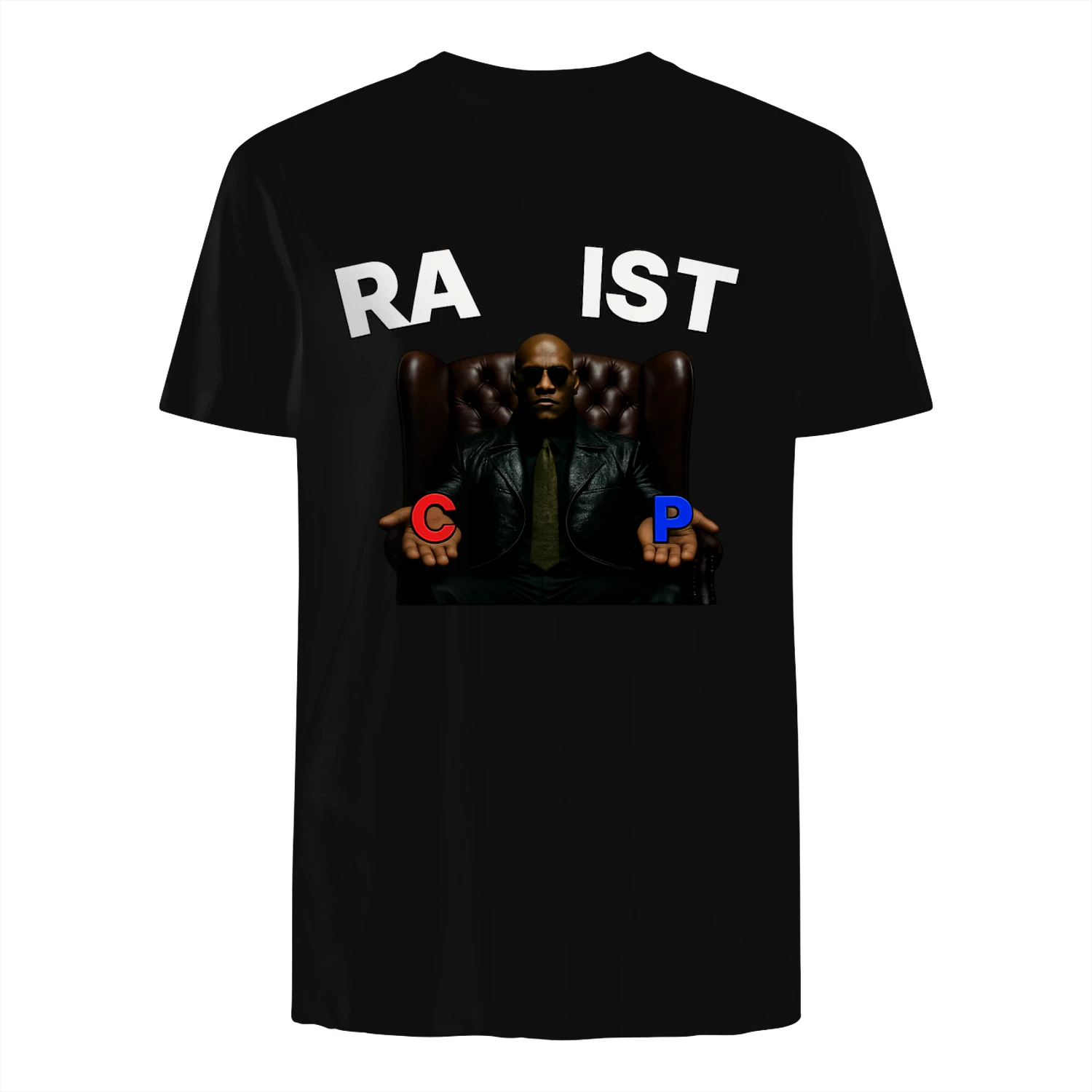 T-shirt Matrix . RA/PIST Choice Graphic – Bold Statement Design