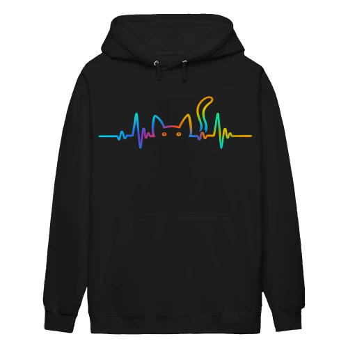 Cat Lover with Heartbeat - SW