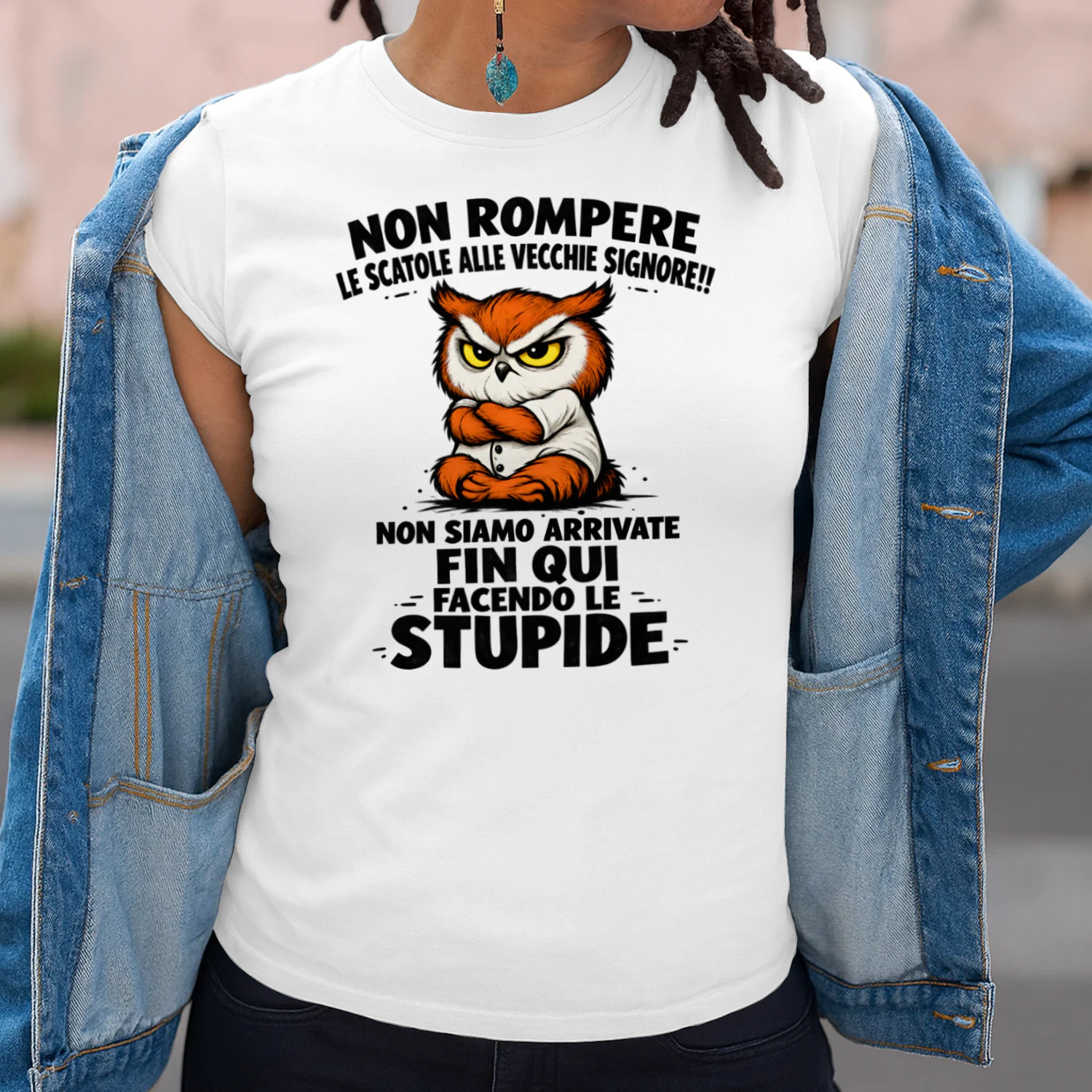 NON ROMPERE LE SCATOLE ALLE VECCHIE SIGNORE