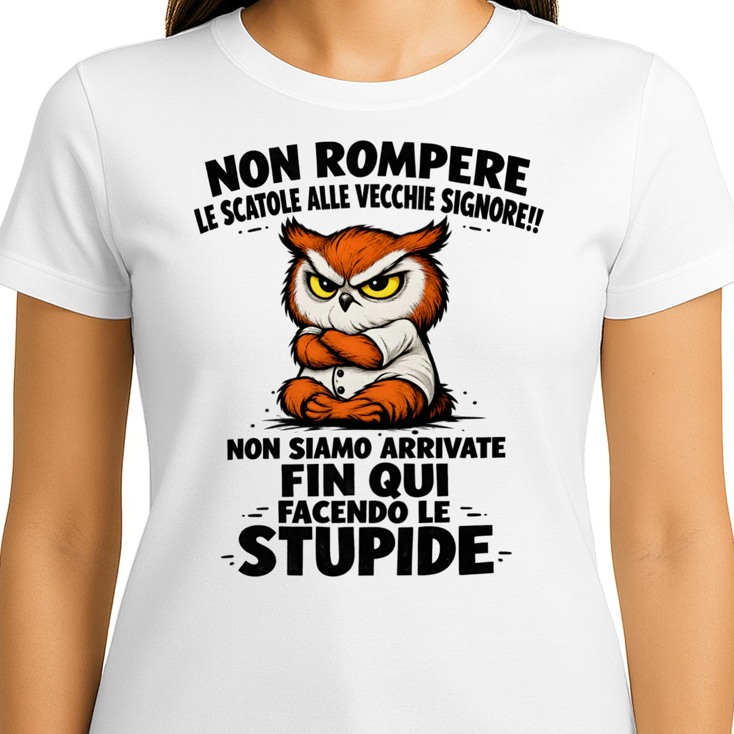 NON ROMPERE LE SCATOLE ALLE VECCHIE SIGNORE