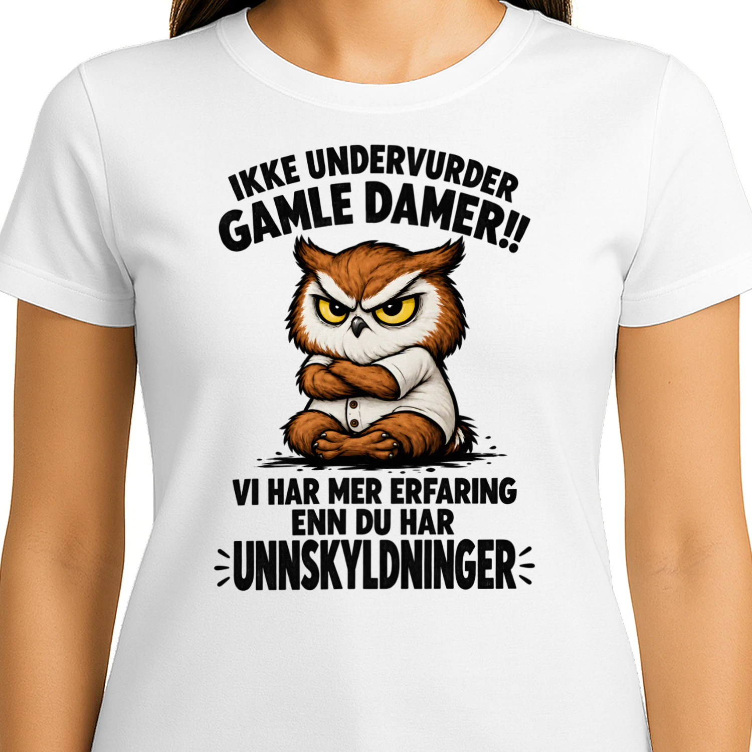 IKKE UNDERVURDER GAMLE DAMER