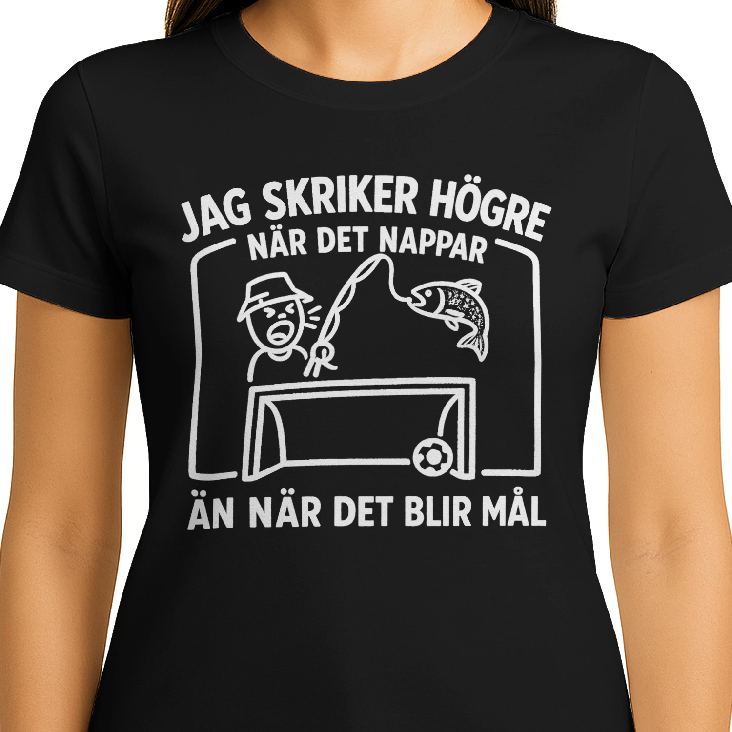 Jag Skriker Högre När Det Nappar Än När Det Blir Mål