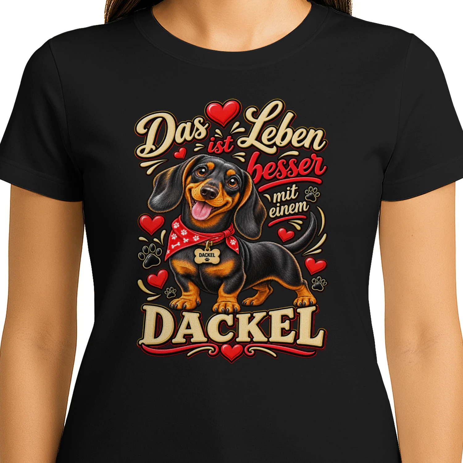 Das Leben ist besser mit einem Dackel