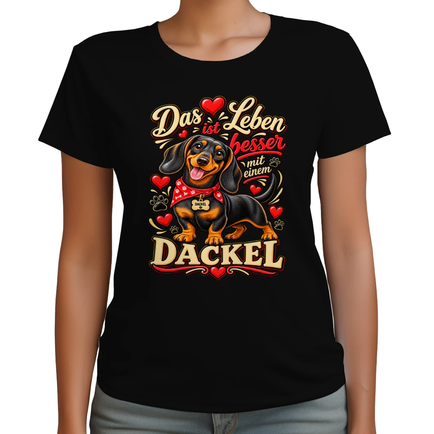 Das Leben ist besser mit einem Dackel