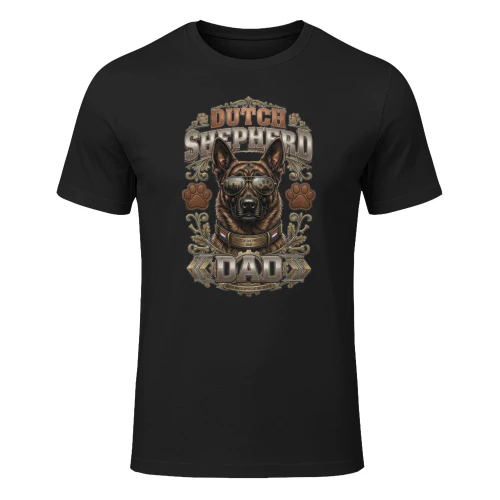 Dutch Shepherd dad t-shirt 
