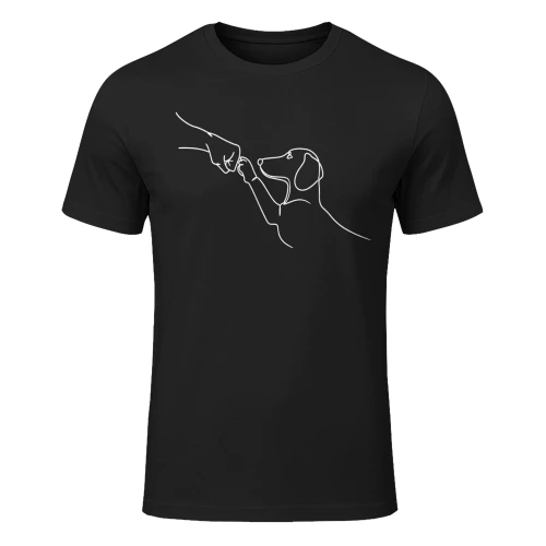 Teckel Fist Bump – T-shirt voor Teckelliefhebbers