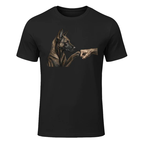 Dutch Shepherd Fist bump T-shirt