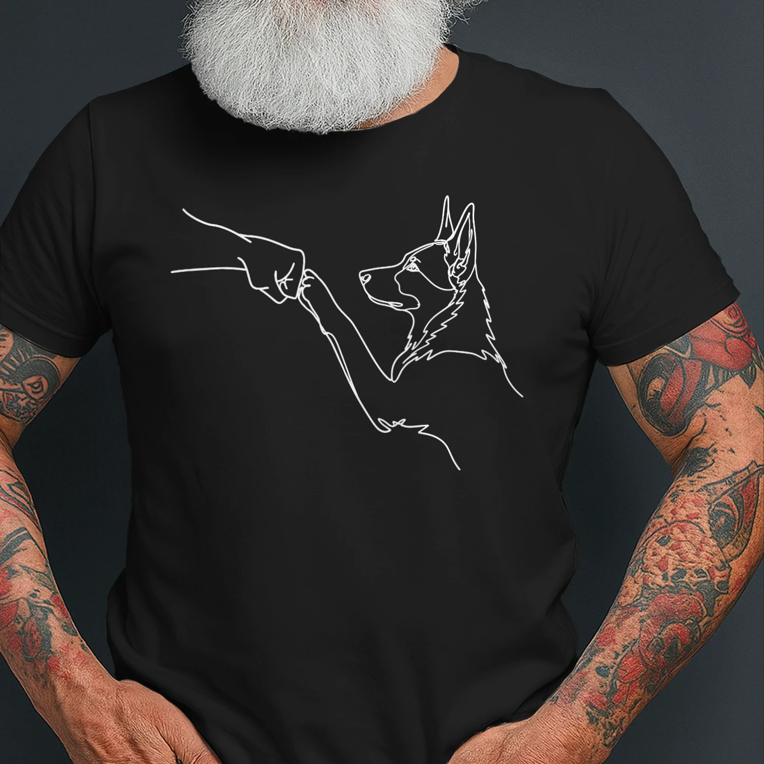 Dutch Shepherd Fist Bump T-shirt