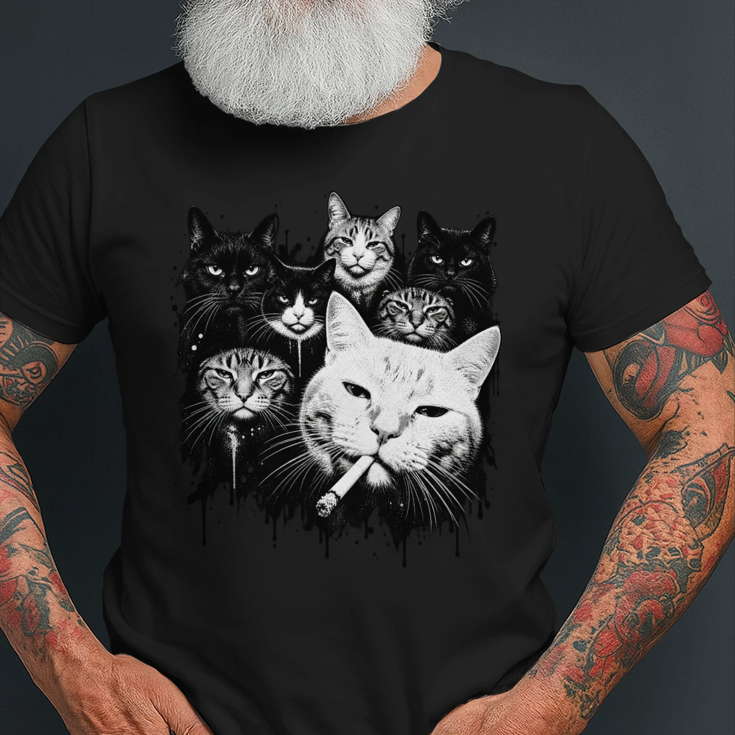 Grappig Meme Katten Grafisch T-shirt