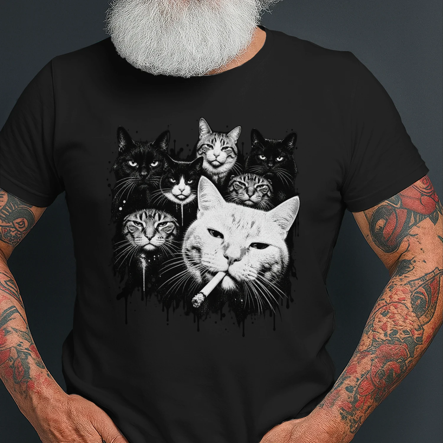 Grappig Meme Katten Grafisch T-shirt