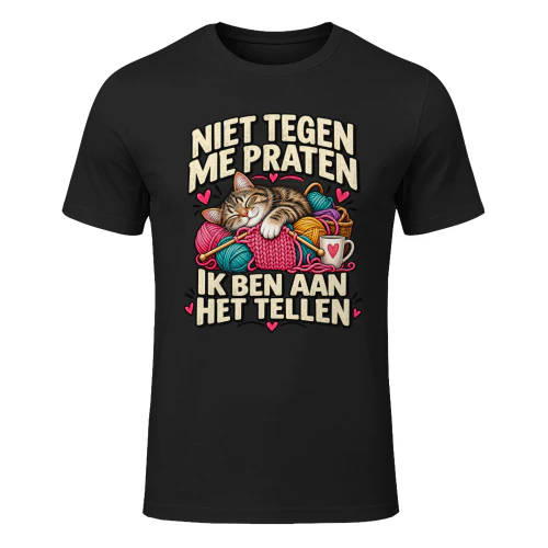 Niet tegen me praten, ik ben aan het tellen