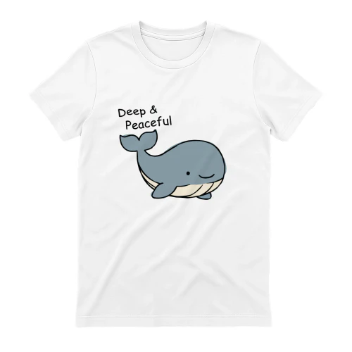 Deep and Peaceful - Cute Whale