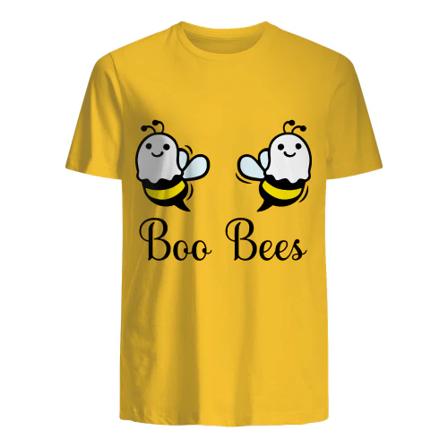 Cute Boo Bees T-shirt Lower Position Print