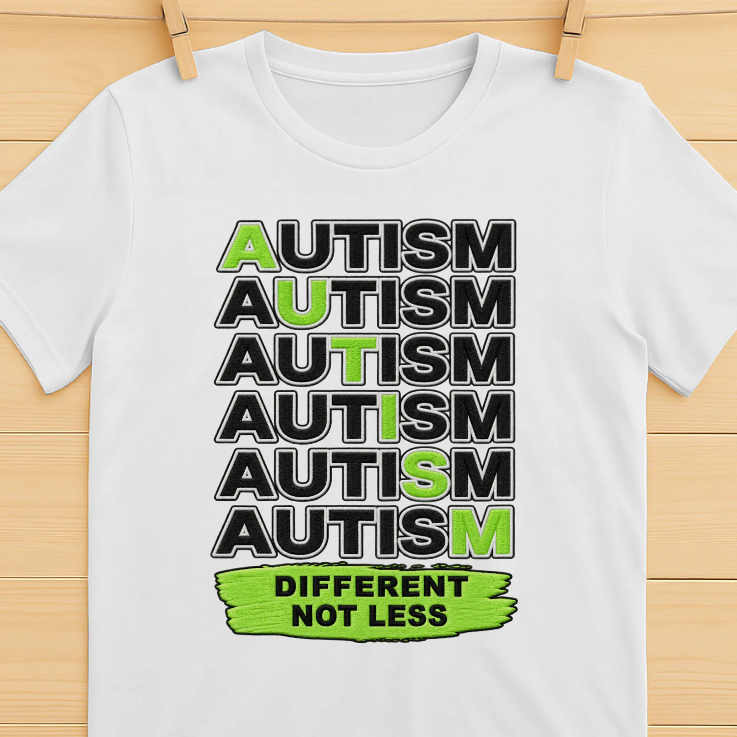 Autism Different Not Less T-Shirt
