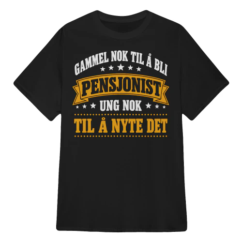 Pensjonist T-skjorte