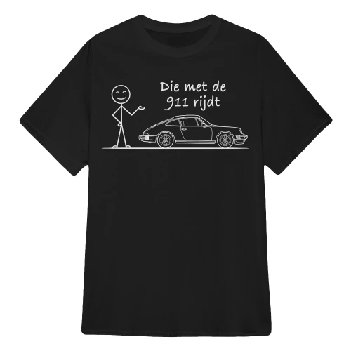 Die Met De 911 Rijdt - LIMITED EDITION