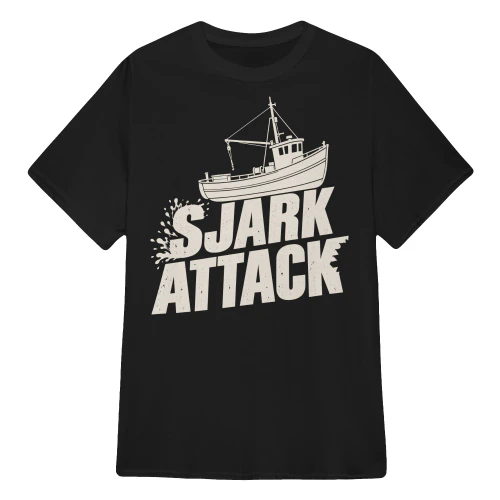 Sjark Attack! T-skjorte