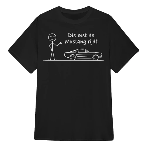 Die Met De Mustang Rijdt -  LIMITED EDITION Copy