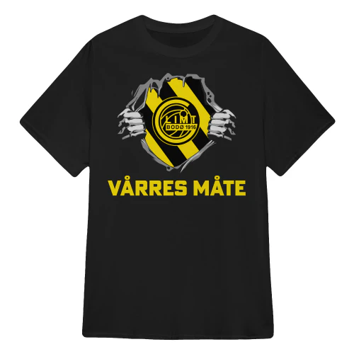 Bodø/Glimt T-skjorte – Vårres Måte Supporter design