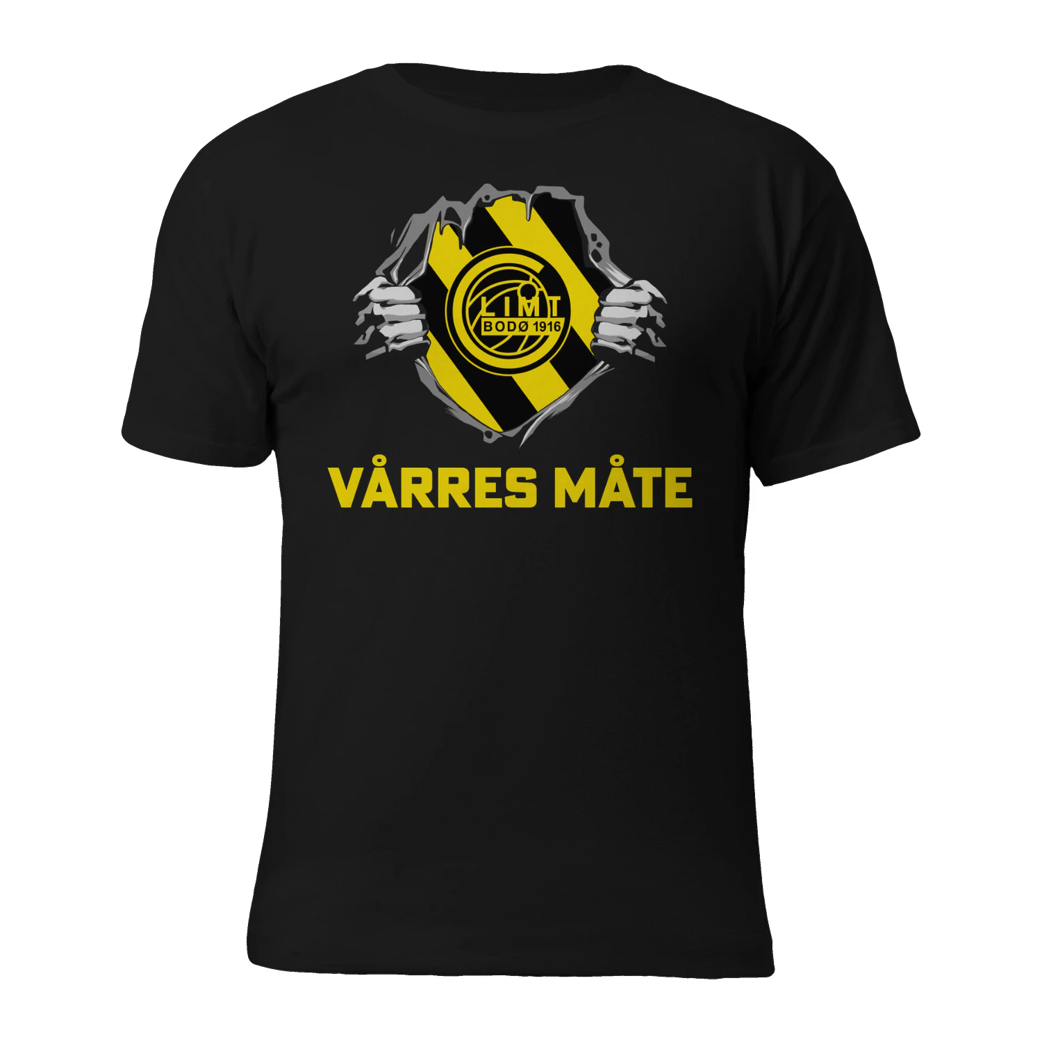 Bodø/Glimt T-skjorte – Vårres Måte Supporter design