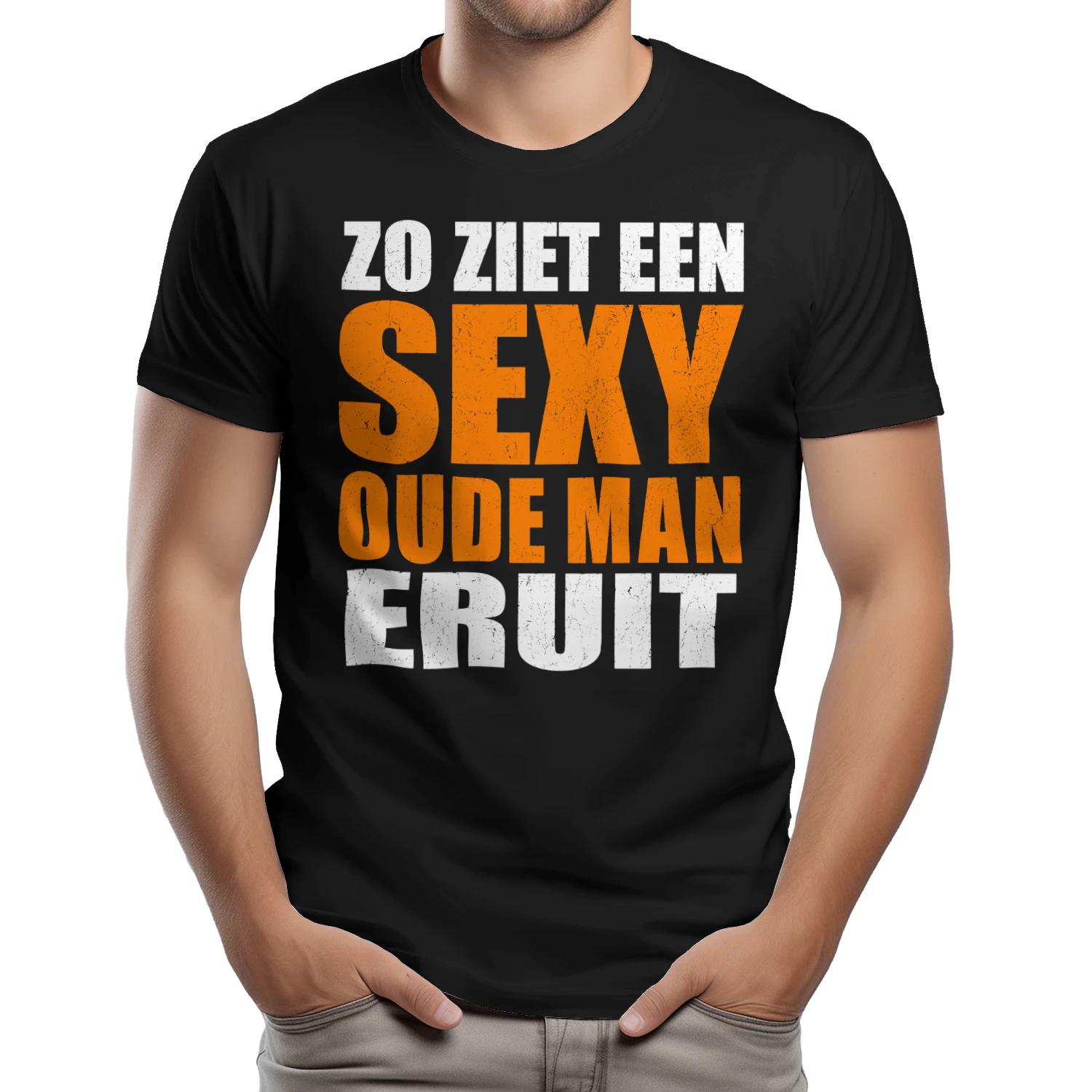 ZO ZIET EEN SEXY OUDE MAN ERUIT -  LIMITED EDITION