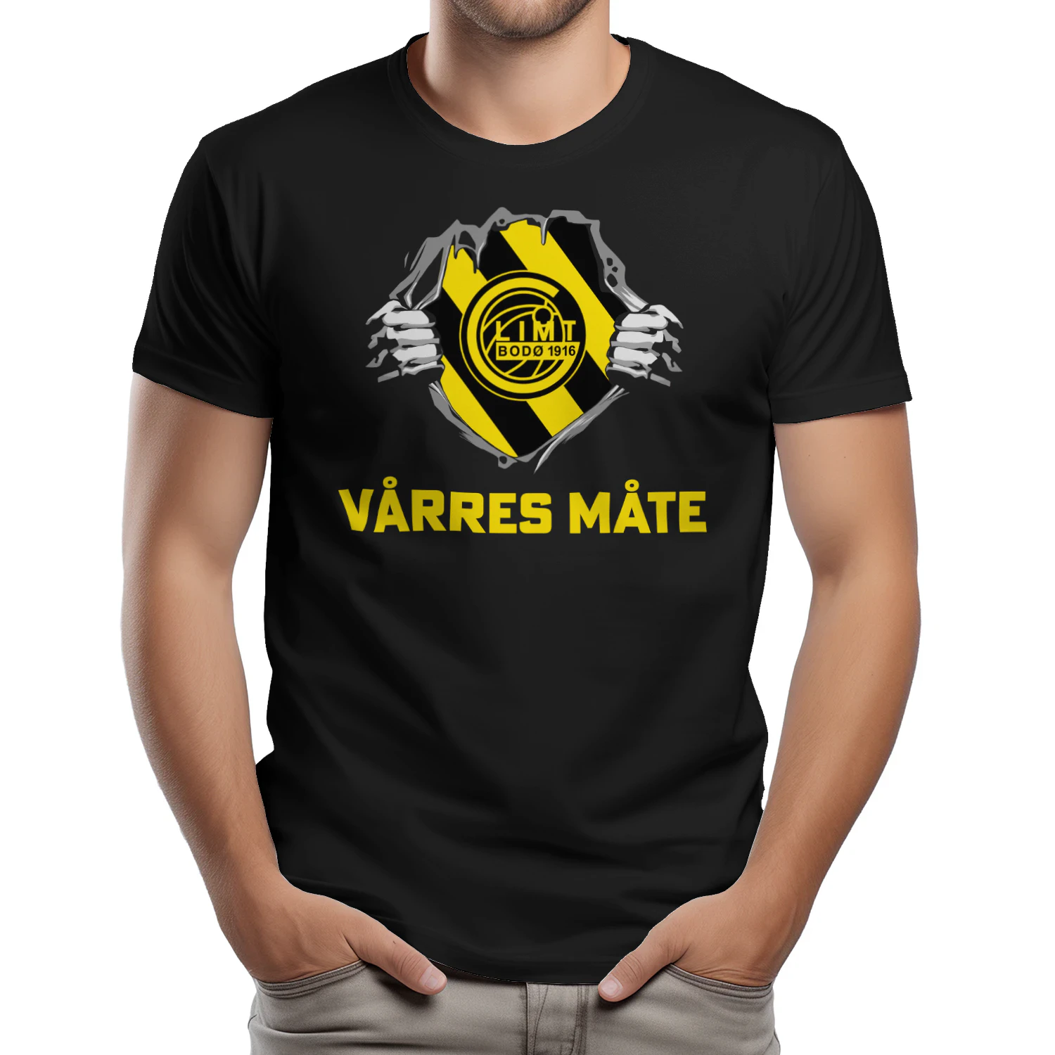 Bodø/Glimt T-skjorte – Vårres Måte Supporter design