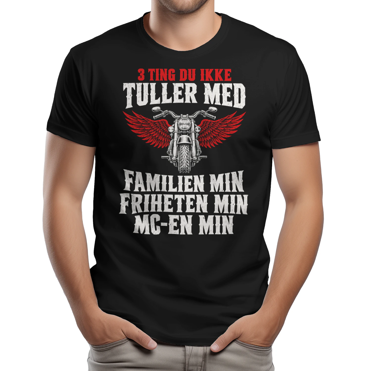 3 Ting Motor T-skjorte