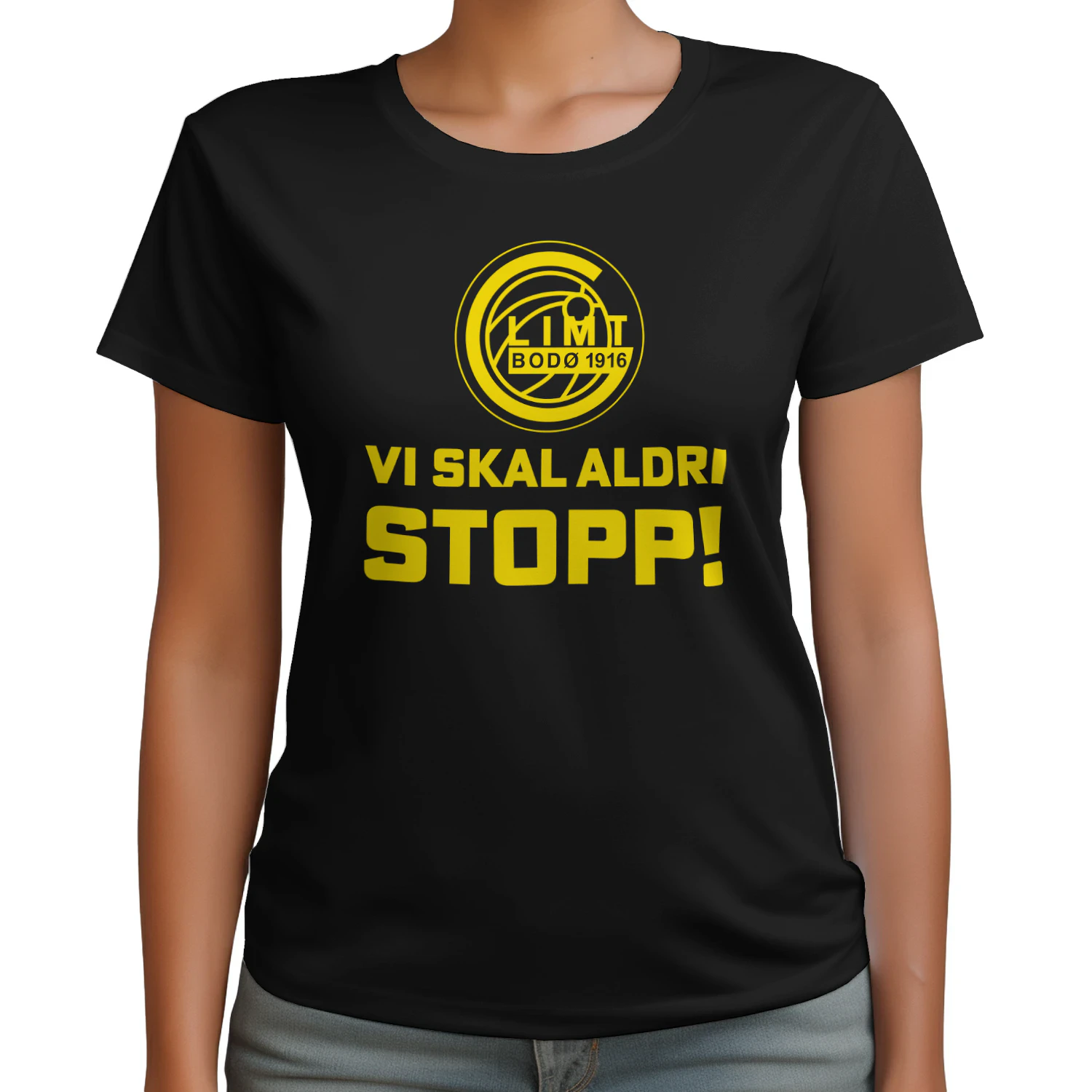 Bodø/Glimt  – Vi skal aldri stopp! Supporter design