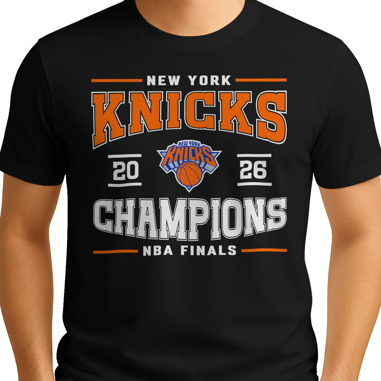 New York Knicks Champions 2026 Shirt NYC Basketball Fan