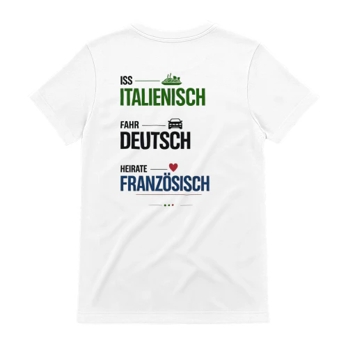 ISS ITALIENISCH FAHR DEUTSCH HEIRATE FRANZÖSISCH