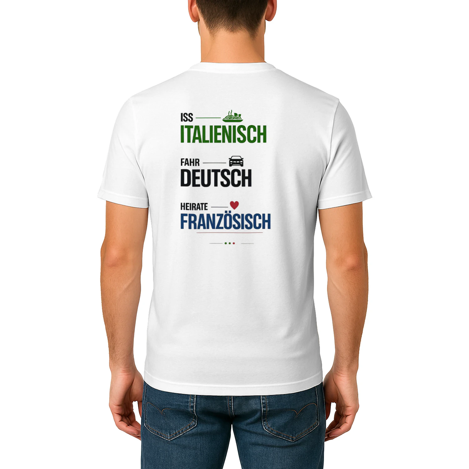 ISS ITALIENISCH FAHR DEUTSCH HEIRATE FRANZÖSISCH