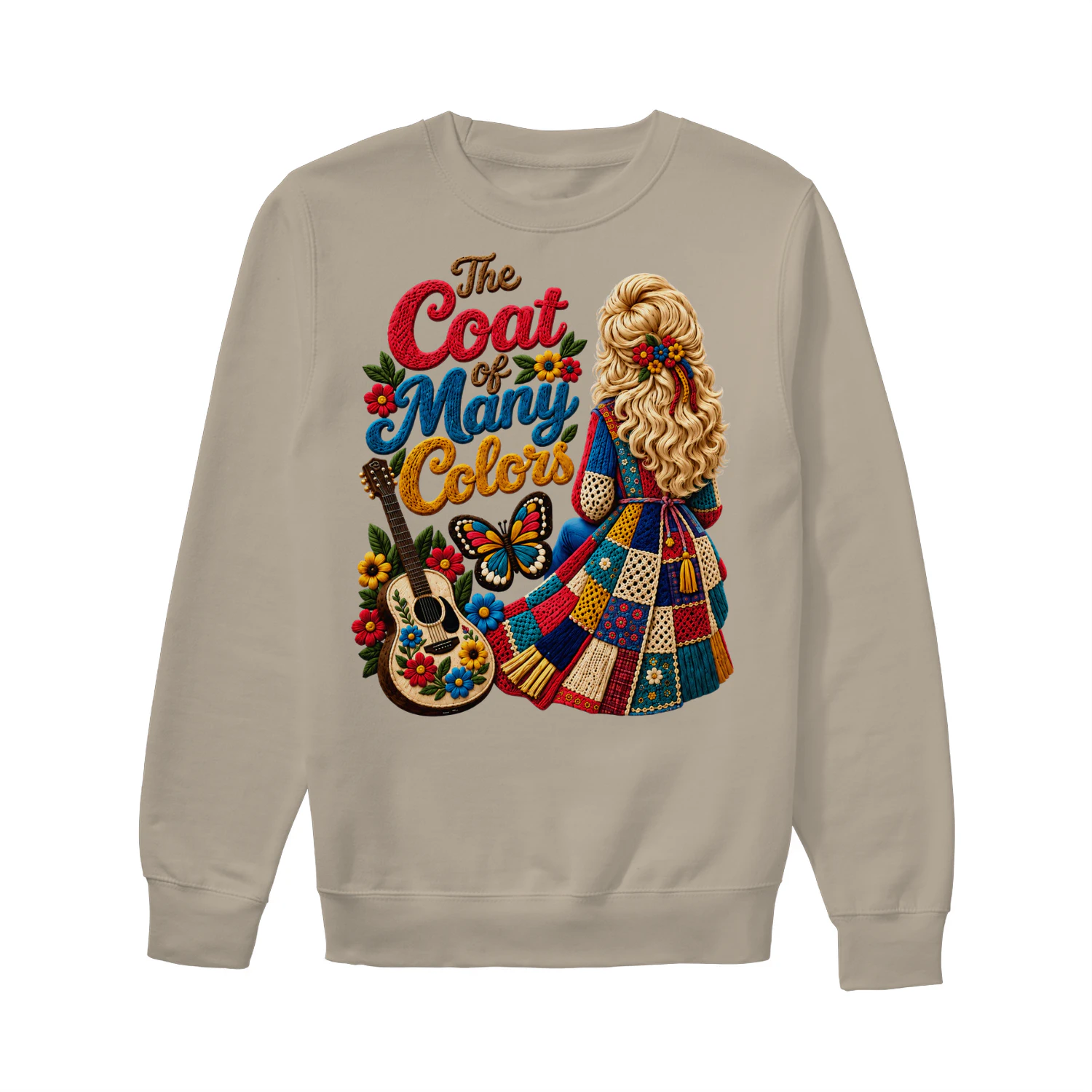 the coat of many colors sweatshirt 