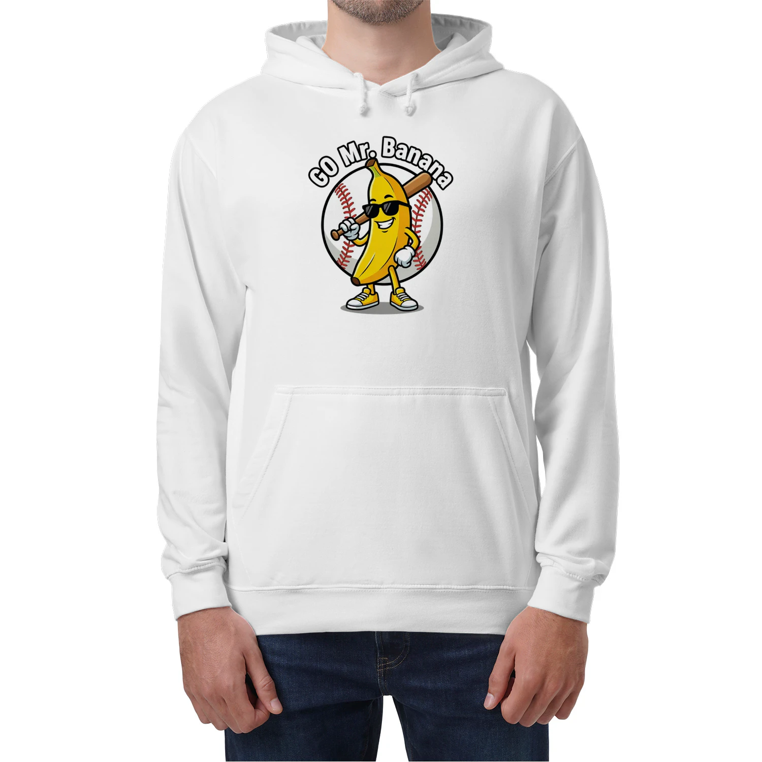 Hoodie GO MR. BANANA Unisex Heavy Blend Hoodie