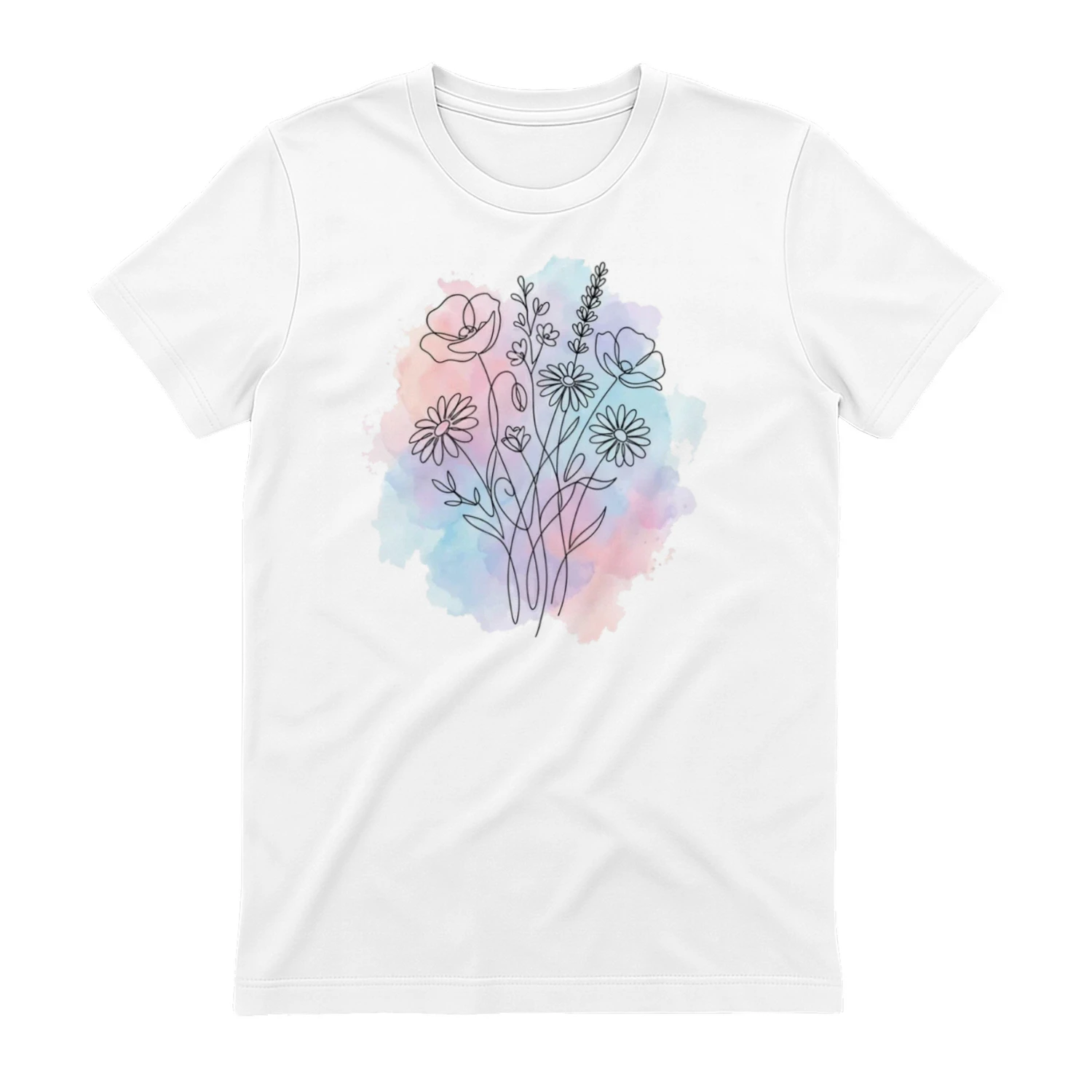 T-shirt flower Classic Unisex T-shirt
