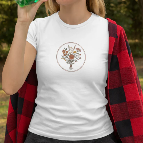T-shirt flower Classic Unisex T-shirt