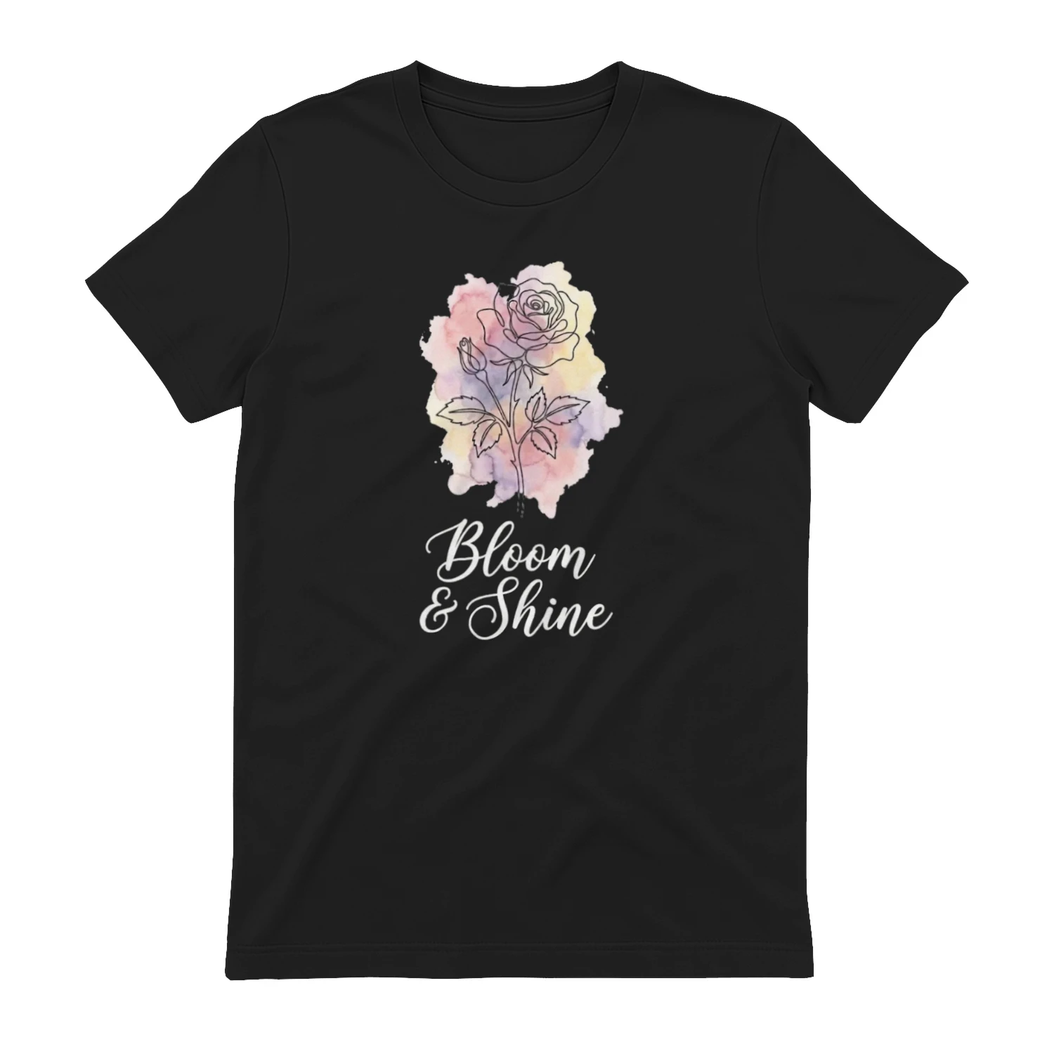 T-shirt flower "Bloom & Shine" Classic Unisex T-shirt