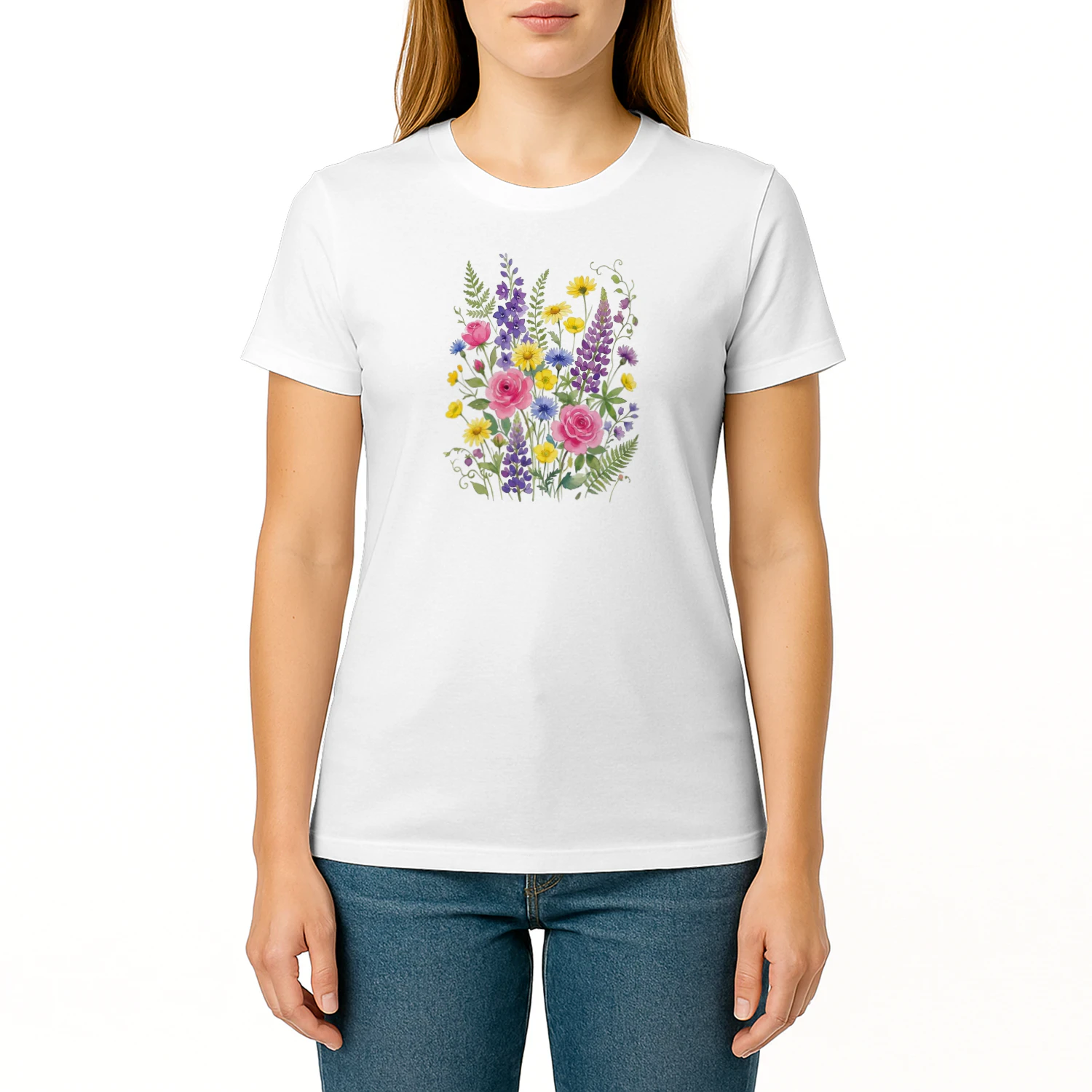 T-shirt flower Classic Unisex T-shirt